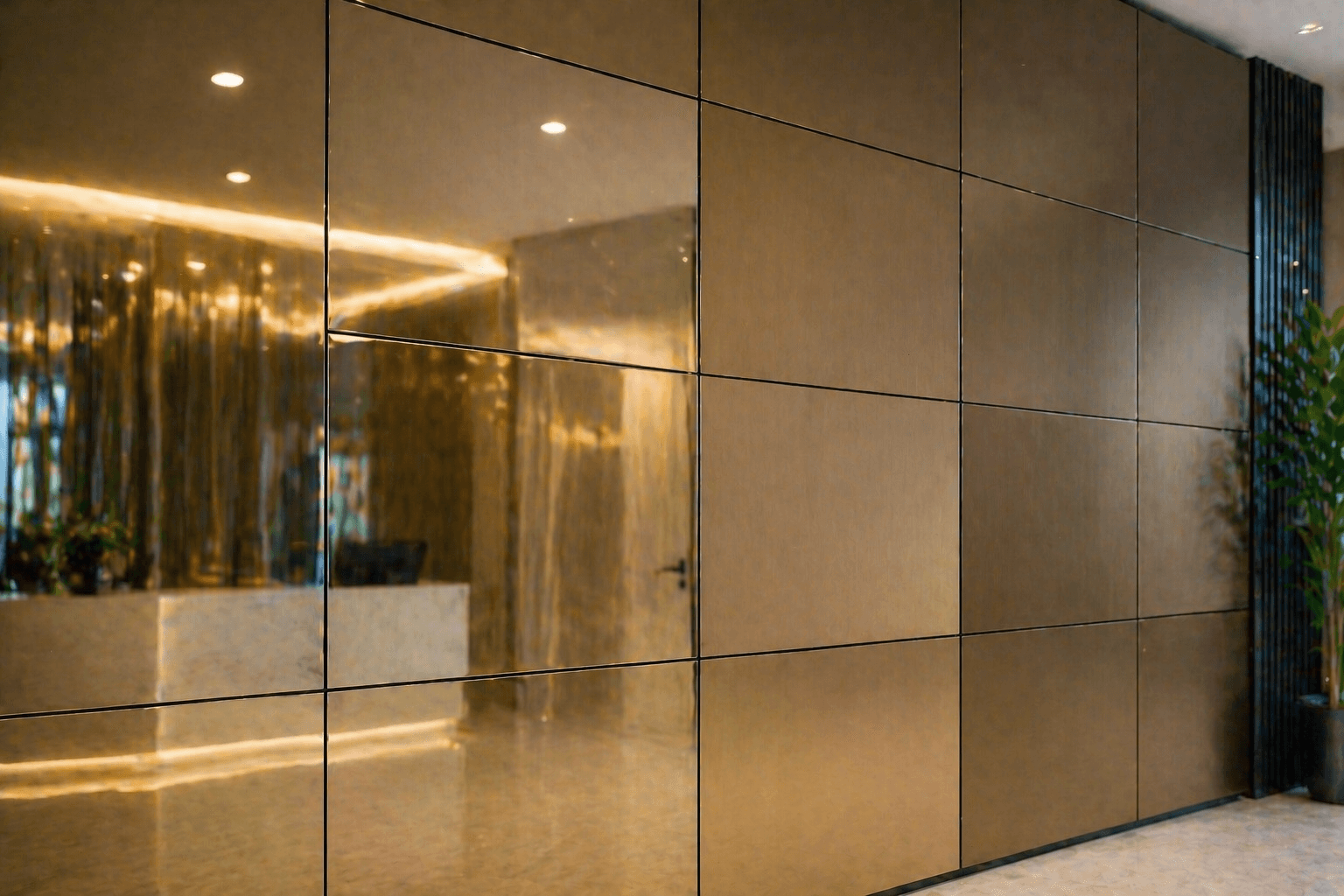Acrylic & Metallic Feature Panels