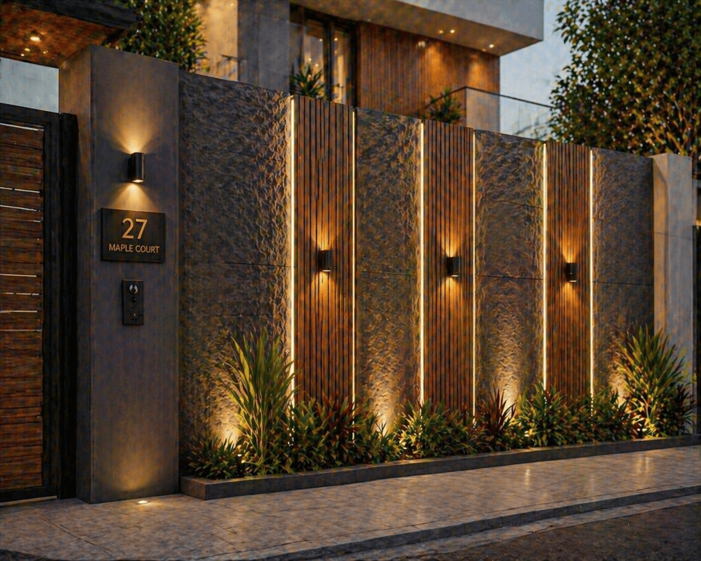 Gate & Entrance Cladding