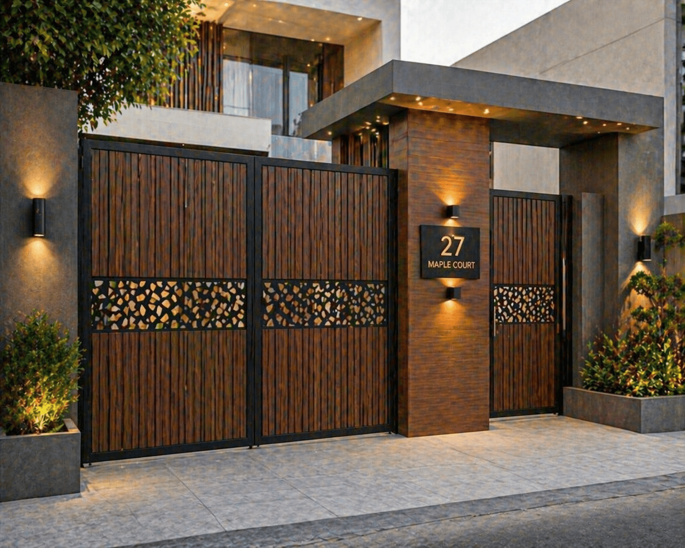Gate & Entrance Cladding