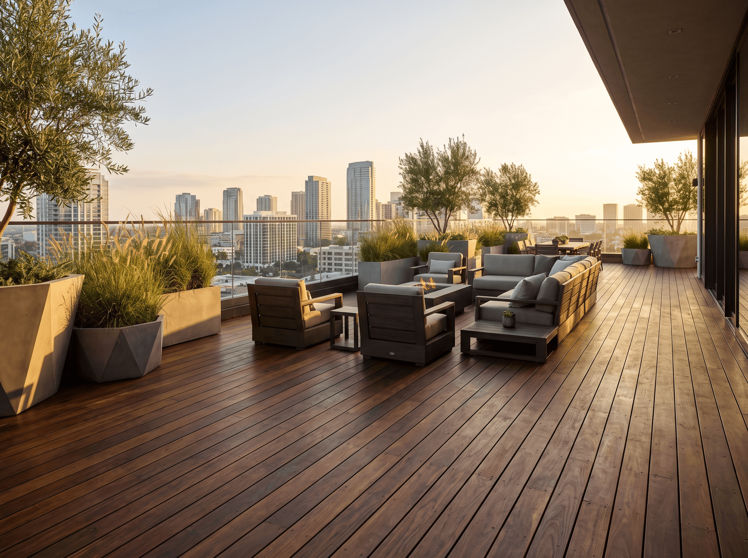 Natural Wood Decking 7