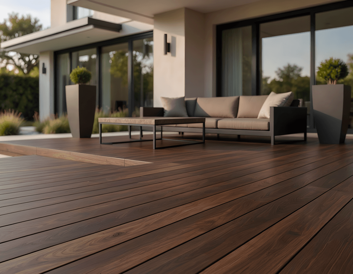 Natural Wood Decking 6