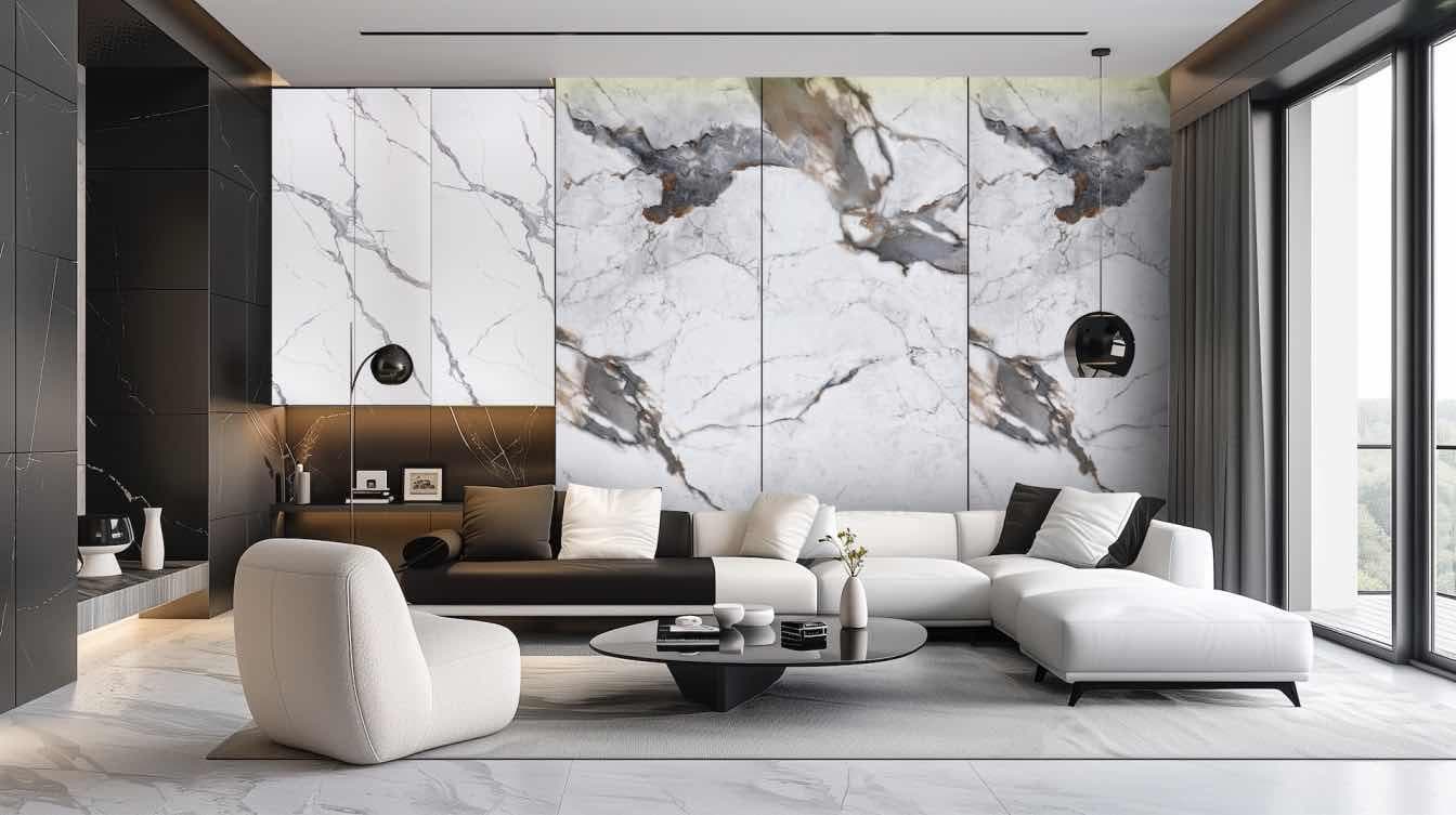 UV PVC & Marble Finish Panels